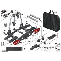 BMW Ersatz- / Reparatur Schloss Satz für Fahrradträger Pro 2.0