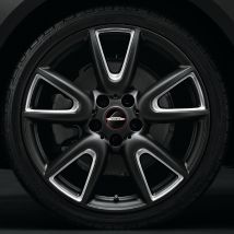 MINI Kompletträder JCW Double Spoke Schwarz matt glanzgefräst JCW 534