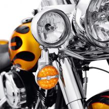 Harley Davidson LED-Blinker mit flachem Glas 67800374