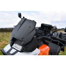 Wunderlich Pan America Windschild Flowjet Schwarz