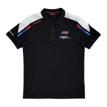 BMW Poloshirt Motorsport Herren Schwarz Baumwolle