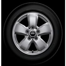 MINI Winter Radsatz One/Cooper F56/F57 Heli Spoke 492 bright silver