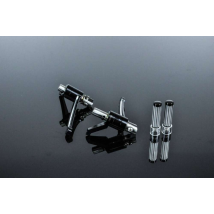 CSC vorverlegte Fussrasten-Anlage MILLED STYLE Harley-Davidson Sportster 2004-2016