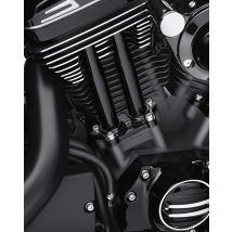 Harley-Davidson STÖßELABDECKUNGEN - SCHWARZGLÄNZEND 17900084