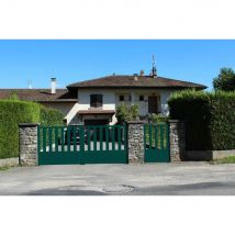 Portail Aluminium Battant Paca L3,5m Xh1,25m - Fabriquant: 4M