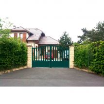 Portail Aluminium Battant Paca L3mxh1,40m - Fabriquant: 4M