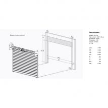 Rideau Transparent L3mxh2.5m - Fabriquant: 4M