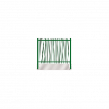 Valla Koala Acero Galvanizado Termolacado Ral 6005 Alto 1m - Fabricante: 4M