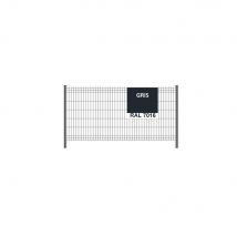 Panneau Clôture Grillage Rigide H1,70m Ral 7016 - Fabriquant: 4M