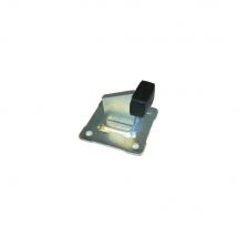 Butée De Portail Galvanisé Sur Platine - 4m - Fabriquant: 4M