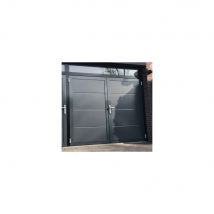 Porta Battente Doppia Coibentata L2400xh2000 Ral 7016 - Produttore: 4M