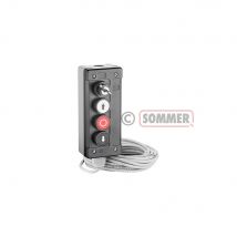 Przełącznik z potrójną blokadą - Kabel zasilający 5m (4 przewody) Aperto Sommer - Producent: SOMMER