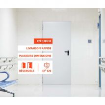 Porte Métallique Industrielle Coupe Feu 2h L875xh2065 - Fabriquant: 4M