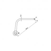 Paire Bras Night One Day Nd1 Blanc Ral 9010 Faac - Fabriquant: FAAC
