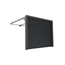 Puerta Seccional Motorizada Standardline Dintel 100mm Gris Liso Ral 7016 L5000xh2125 4m - Gris - Fabricante: STANDARDLINE