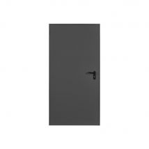 Porta Metálica Industrial L 1000mm XA 2050mm Cor Ral 7016 - Fabricante: 4M