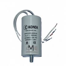 Condensatore di avviamento motore 20 Îœf / 450 V - Produttore: KONEK