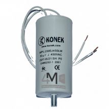 Condensatore di avviamento motore 30 Îœf / 450 V - Produttore: KONEK