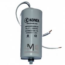 Condensatore di avviamento motore 40 Îœf / 450 V - Produttore: KONEK