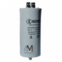 Condensatore di avviamento motore 80 Îœf / 450 V - Produttore: KONEK
