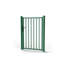 Portillon Clôture Barreaudé Secur16-b2020 L1000 X H1750 Vert Ral6005 - Fabriquant: 4M