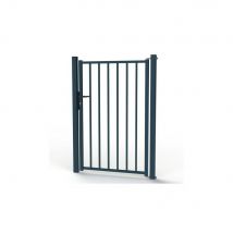Portillon Clôture Barreaudé Secur16-b2020 L1000 X H2000 Gris Ral7016 - Fabriquant: 4M
