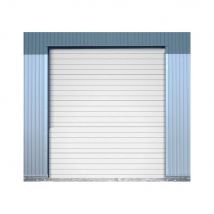 Porte Sectionnelle Industrielle L 3m X H 3m Manuelle Couleur Blanc Ral 9010 Gamme Éco V40 - Blanc - Fabriquant: 4M