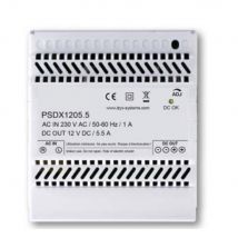 Filtrowany zasilacz regulowany 12 Vdc - 5 A - 4m - Producent: 4M
