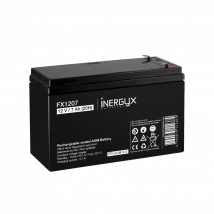 Batterie Rechargeable Vrla 12v / 7 Ah - Bac Fr Ul94 V-0 - 151 X 65 X 94/100 Mm