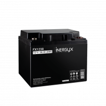 Batterie Rechargeable Vrla 12v / 38 Ah - Bac Fr Ul94 V-0 - 197 X 166 X 174 Mm
