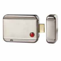 Serrure Électrique Applique 6000 N À Émission 12-24v Dc Plaque Nue + Bp Tp