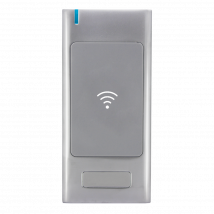 Lecteur Rfid As6 Métal Ip66 125 Khz Em 12/24v Ac/dc 999u 1r C2