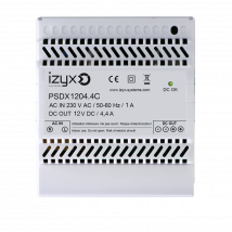Alimentation Chargeur Rail Din 5m 230v Ac / 12v Dc (13,8v) / 4,4a
