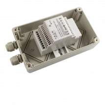 Alim. 230v Ac / 12v Dc (12-14v) / 3,5a Boîtier Abs Ip 65 180 X 105 X 80 Mm 2 Pe