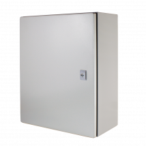 Coffret Étanche Pswb Ip 66 En Métal 400 X 500 X 200 Mm Avec Plaque De Fond