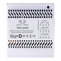 Transformateur Rail Din 5m 230v Ac / 12/24v Ac / 30va (2,5a/1,25a)