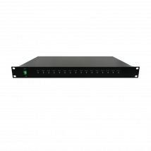 Transformateur Rack 19' / 1u 16 Voies 230v Ac / 24v Ac / 480va (20a)