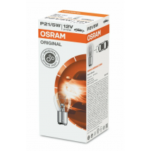 Osram 12v P21/5W BAY15d Metal Base Stop & Tail Lamp
