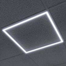 Bright Source Emergency 40w LED Edge Lit Framed Panel CCT - 600 x 600mm