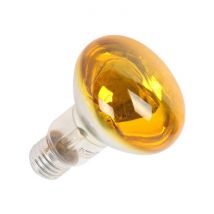 GE 40w R50 SES Yellow Reflector Spotlight - Twin Pack