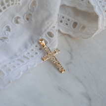 Pendentif Croix vitrail
