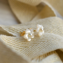 Boucles d'oreilles Edelweiss - Laudate