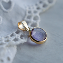 Pendentif éclat de vie améthyste - En Or - Laudate