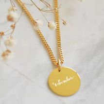 Maille gourmette - En Or - Laudate