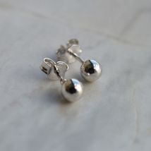 Boucles d'oreilles boule - Laudate