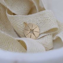 Pendentif étoile du Berger - En Or - Laudate