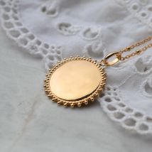 Pendentif Jeton soleil Maman Vogue x Laudate - En Or - Laudate