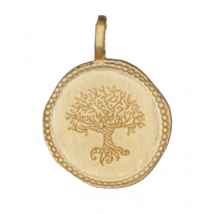 Médaille arbre de vie - En Or - Laudate