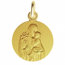 Médaille de baptême Saint Joseph protecteur - En - Laudate