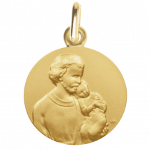 Médaille de Baptême Médaille de baptême Saint Joseph - En - Laudate